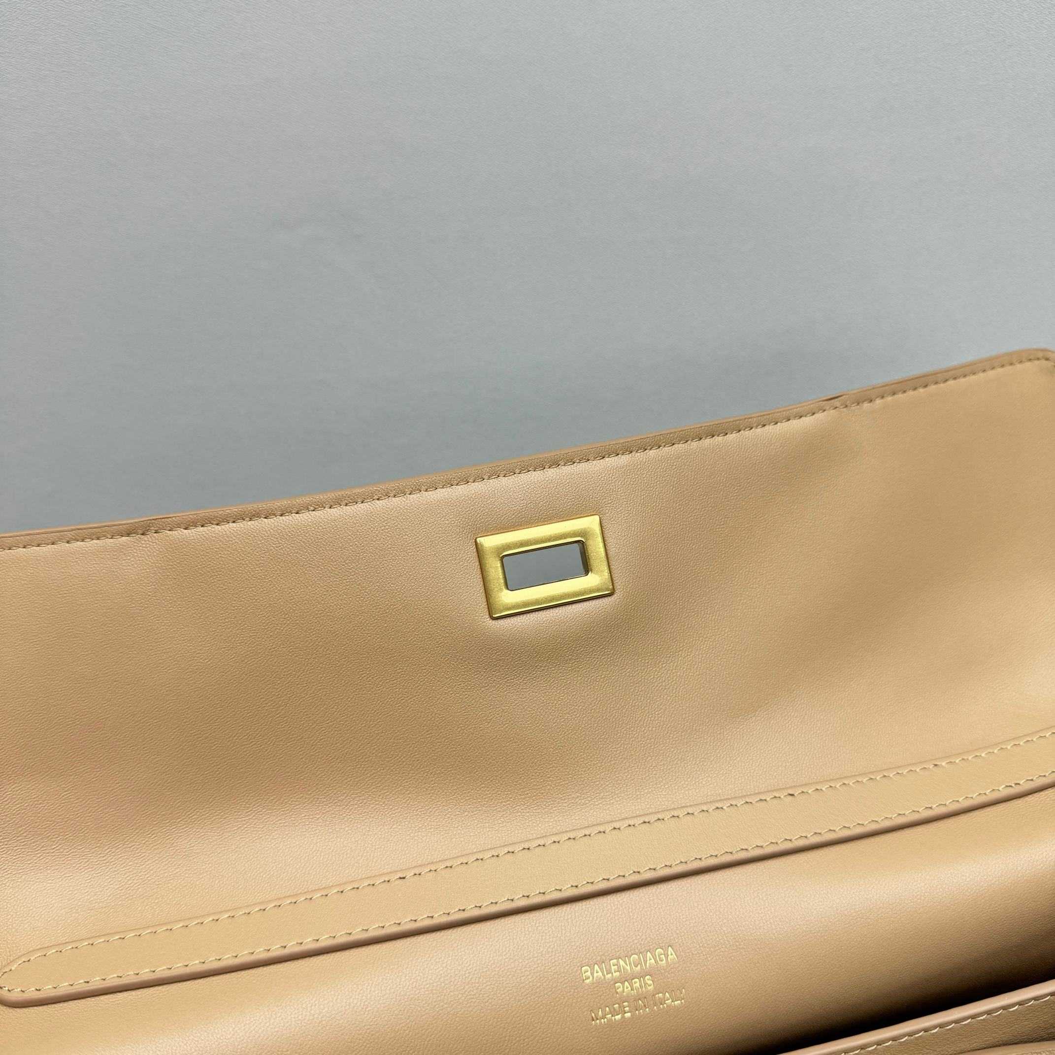 Balenciaga Rodeo Medium Handbag In Latte  - PerfectKickZ
