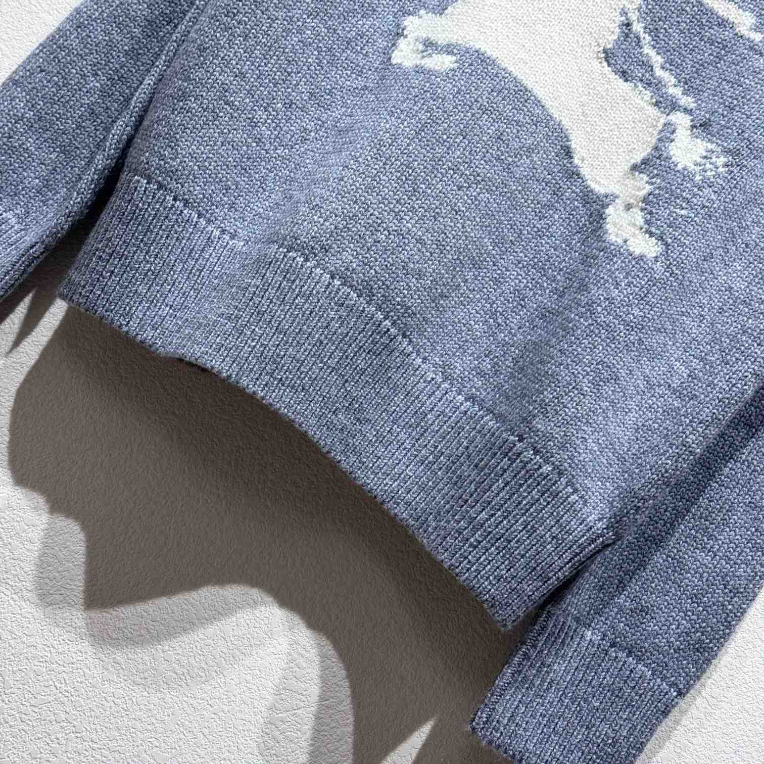Burberry EKD Wool Cashmere Sweater - PerfectKickZ
