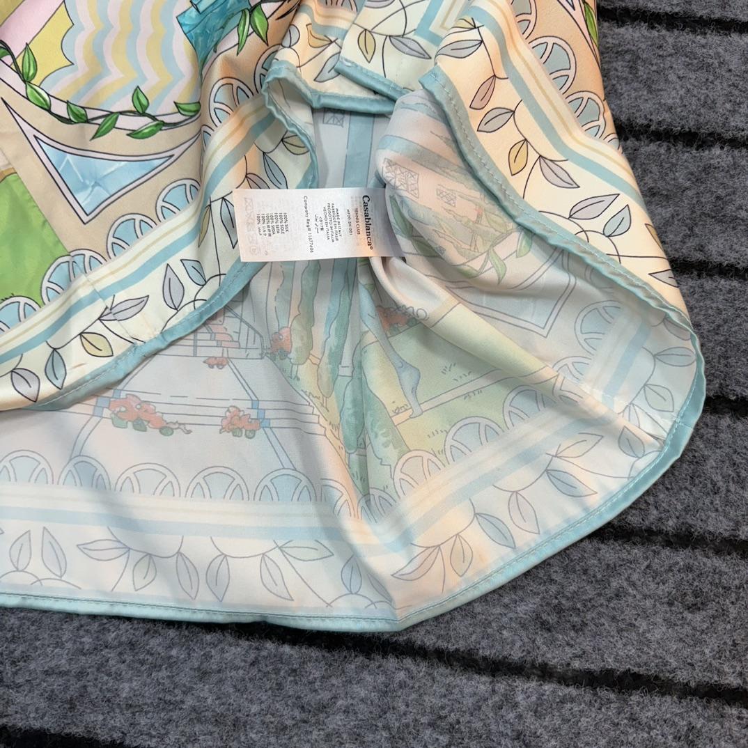 Casablanca Vase Linen Shirt - PerfectKickZ