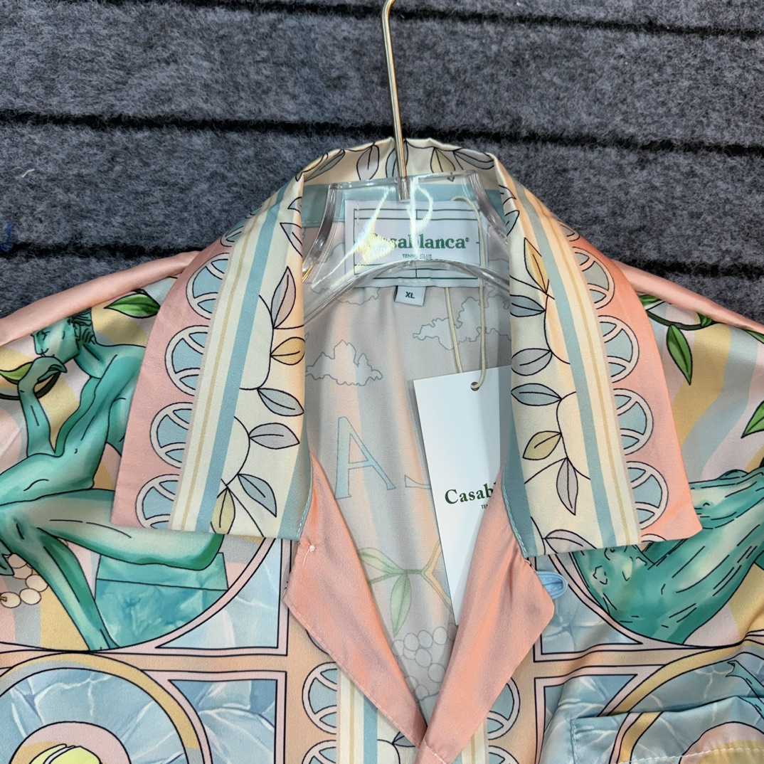 Casablanca Vase Linen Shirt - PerfectKickZ