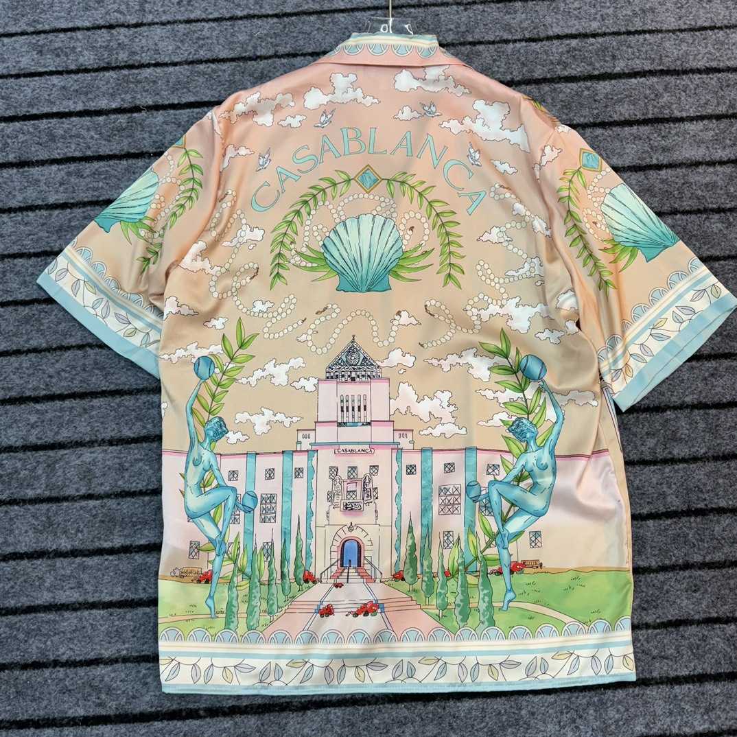 Casablanca Vase Linen Shirt - PerfectKickZ