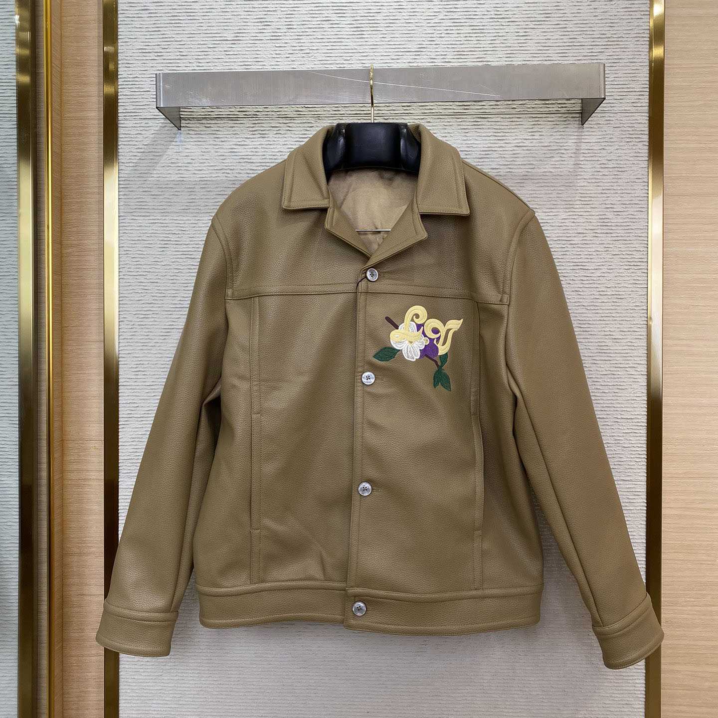 Louis Vuitton Embroidered Leather Blouson  1AFQOA - PerfectKickZ