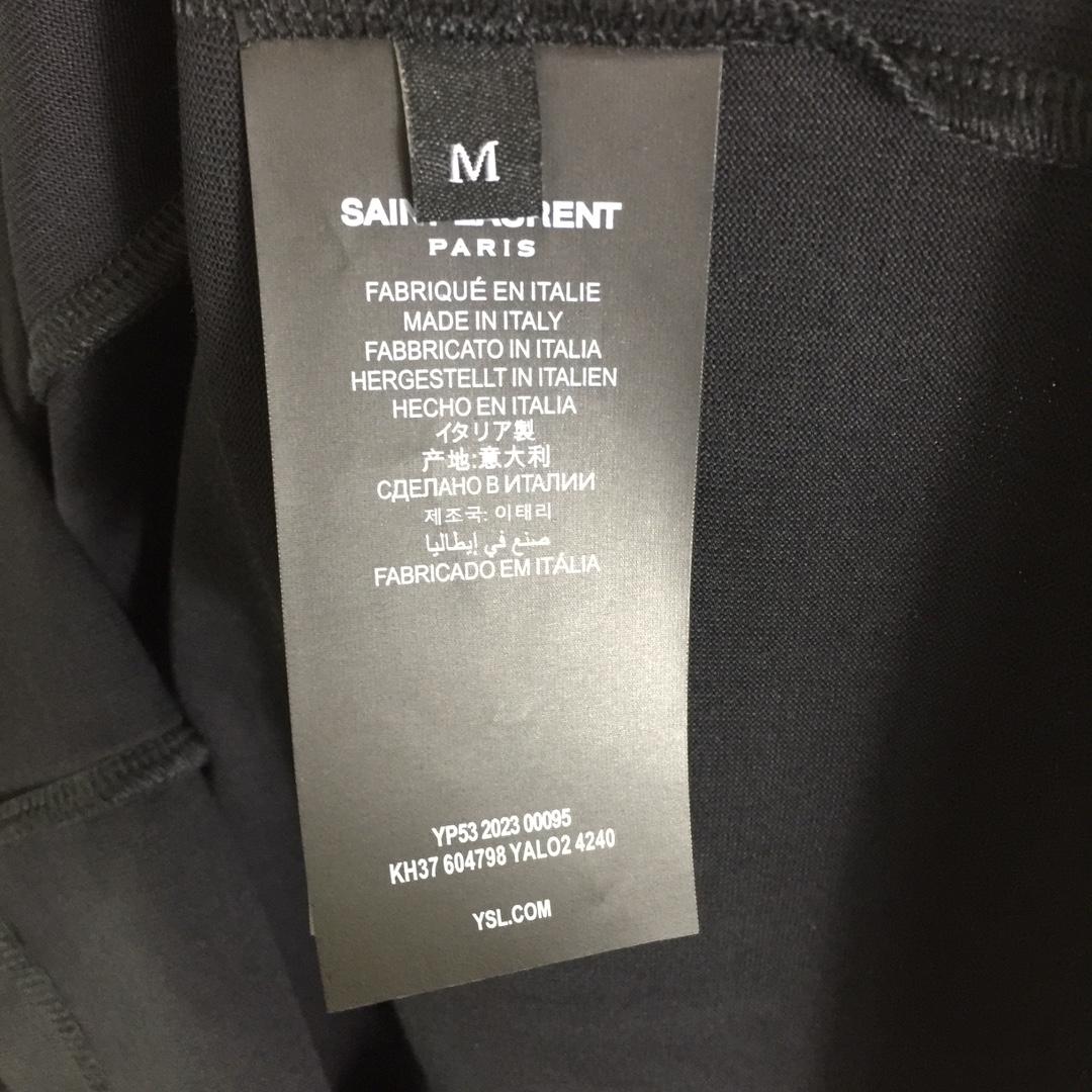 Saint Laurent Cotton-jersey T-shirt  - PerfectKickZ