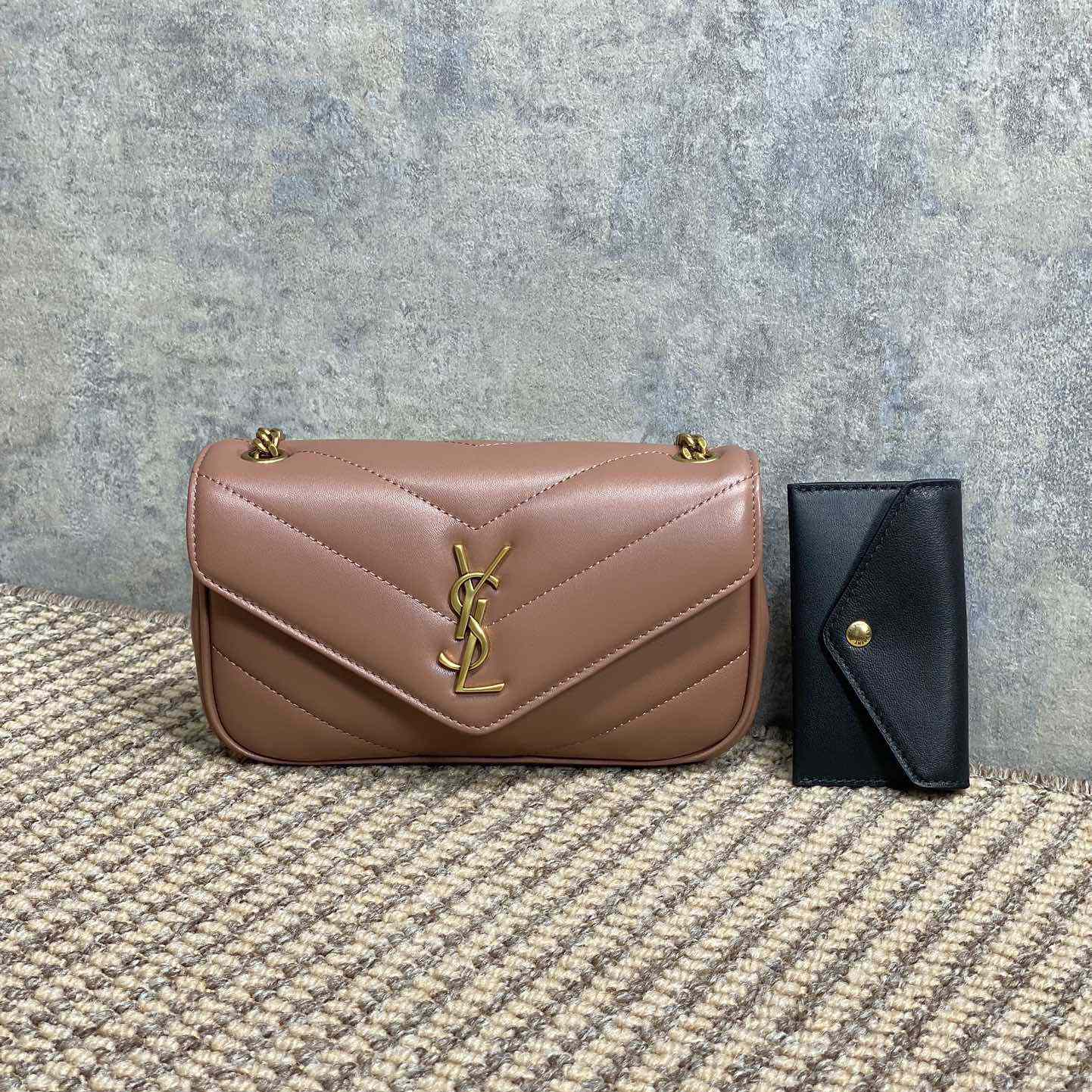 Saint Laurent Loulou Mini In Lambskin - PerfectKickZ