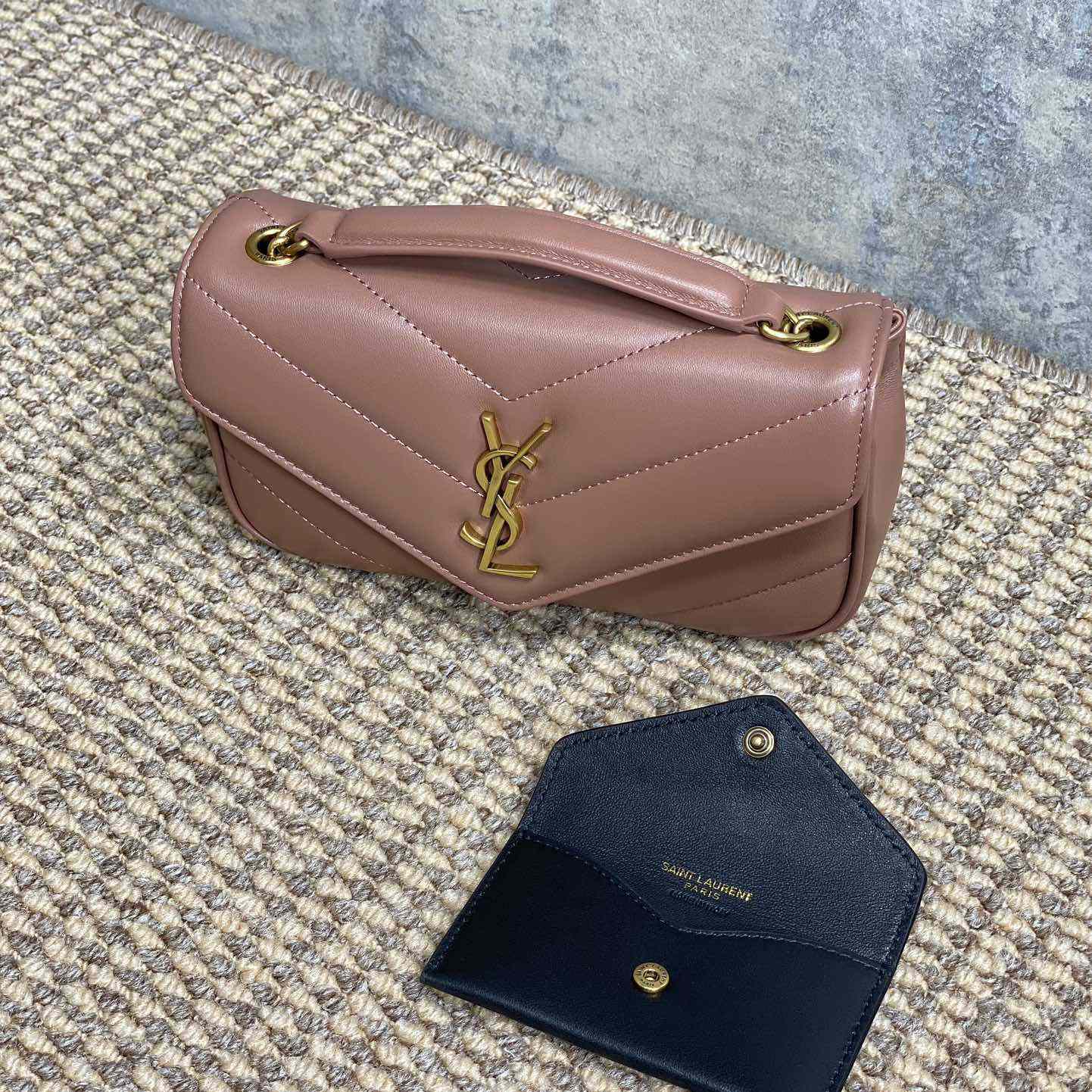 Saint Laurent Loulou Mini In Lambskin - PerfectKickZ