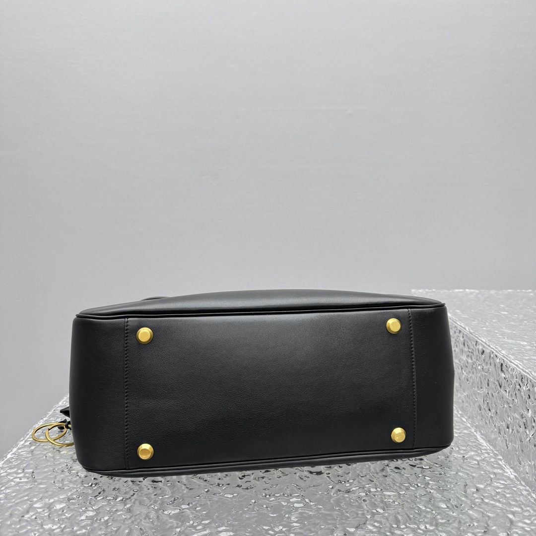 Balenciaga Bel Air Large Hobo Bag In Black  - PerfectKickZ