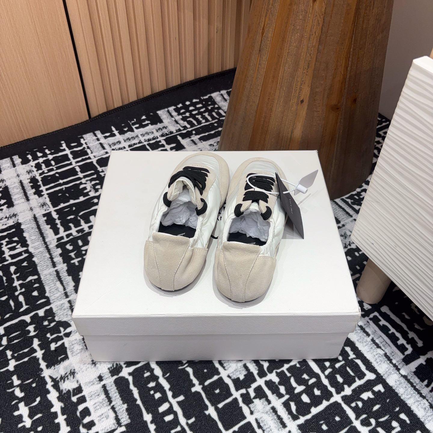 Prada Collapse Re-Nylon And Suede Sneakers - PerfectKickZ