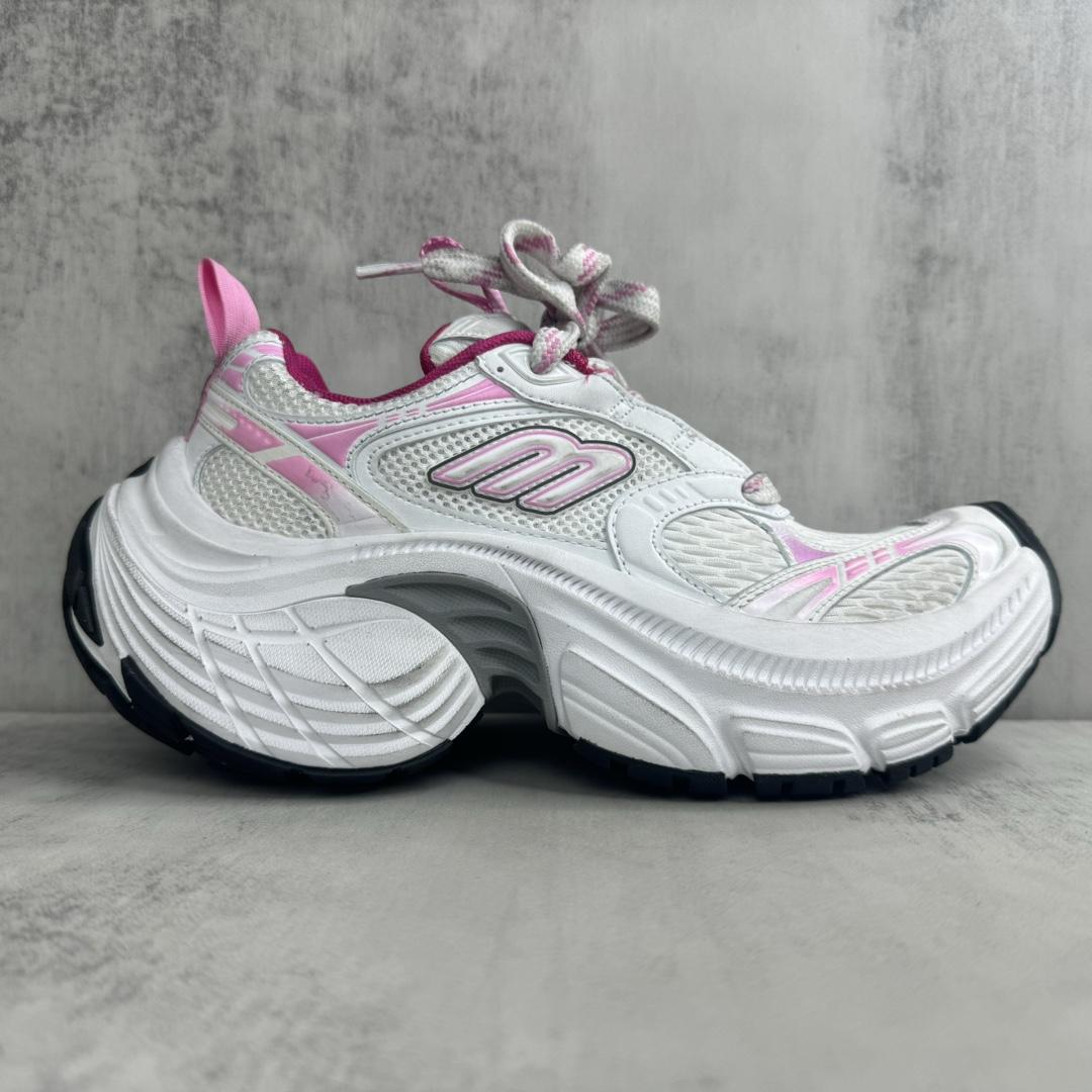 Balenciaga 6XL Sneaker In White, Light pink, Grey And Black - PerfectKickZ