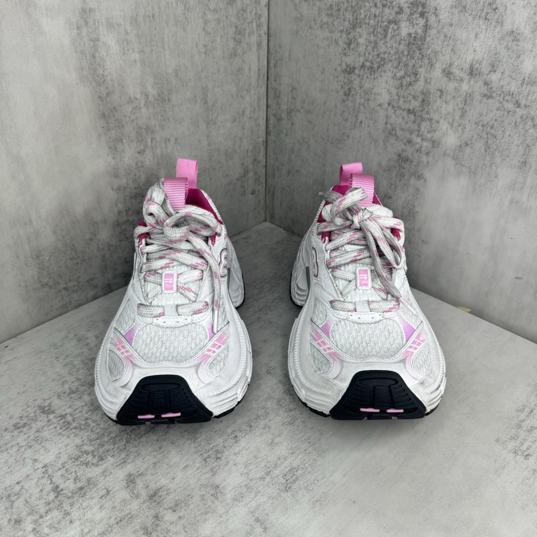 Balenciaga 6XL Sneaker In White, Light pink, Grey And Black - PerfectKickZ