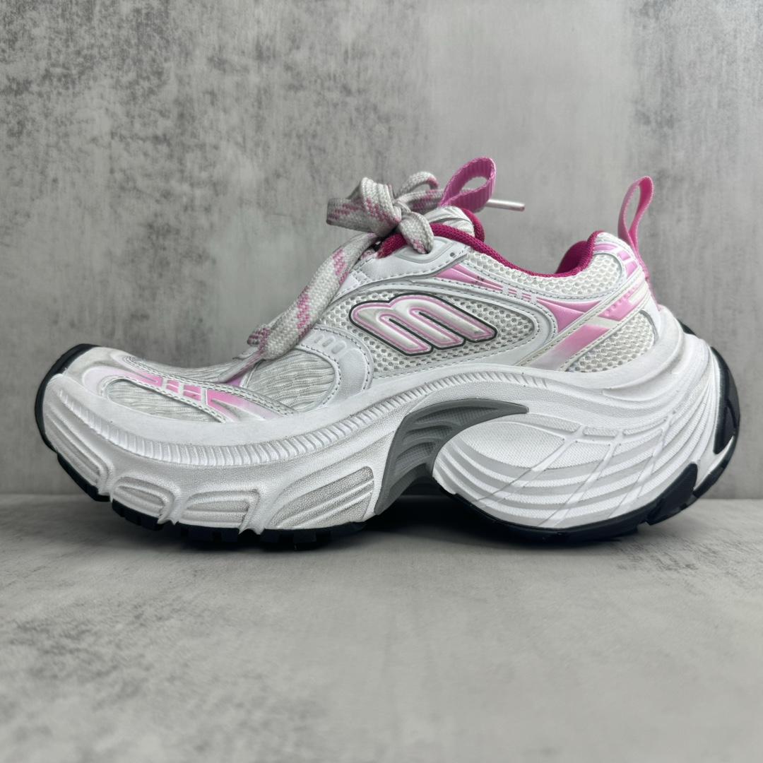 Balenciaga 6XL Sneaker In White, Light pink, Grey And Black - PerfectKickZ