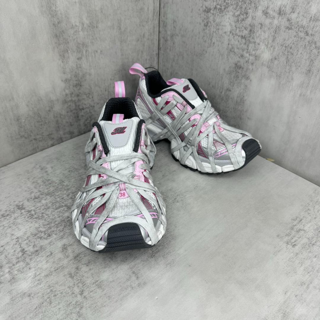 Balenciaga 3XL Extreme Lace Sneaker In White/grey - PerfectKickZ
