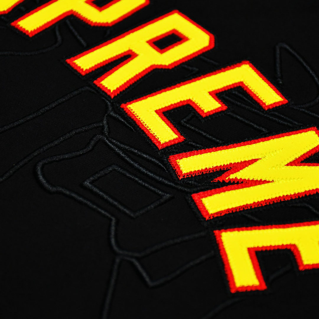 Supreme Kanji Logo Crewneck 'Black' - PerfectKickZ