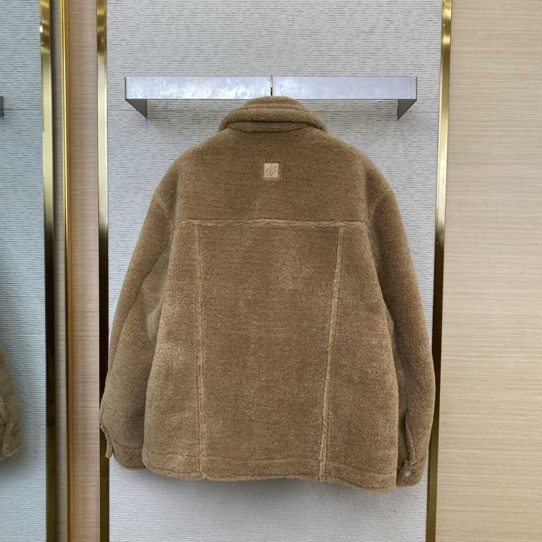 Louis Vuitton Shearling Trucker Jacket  1AGJGF - PerfectKickZ