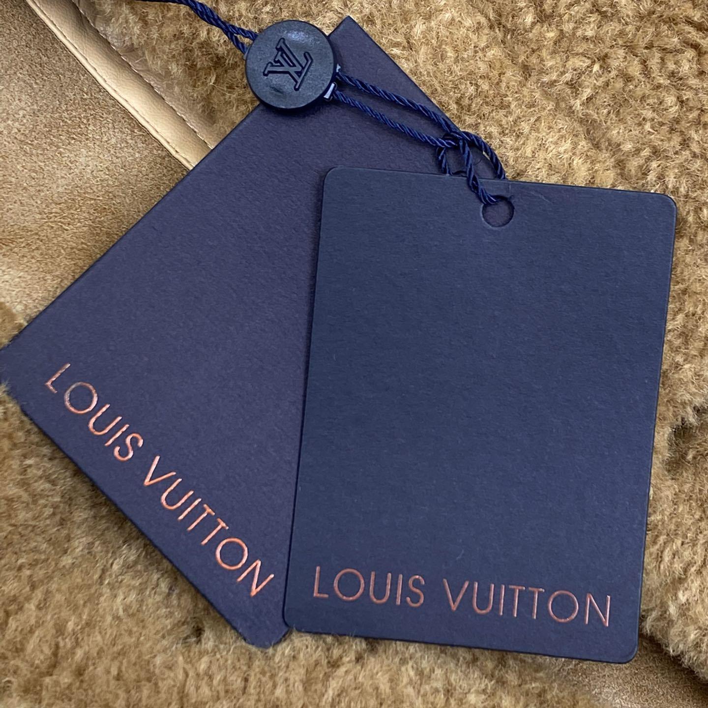 Louis Vuitton Shearling Trucker Jacket  1AGJGF - PerfectKickZ