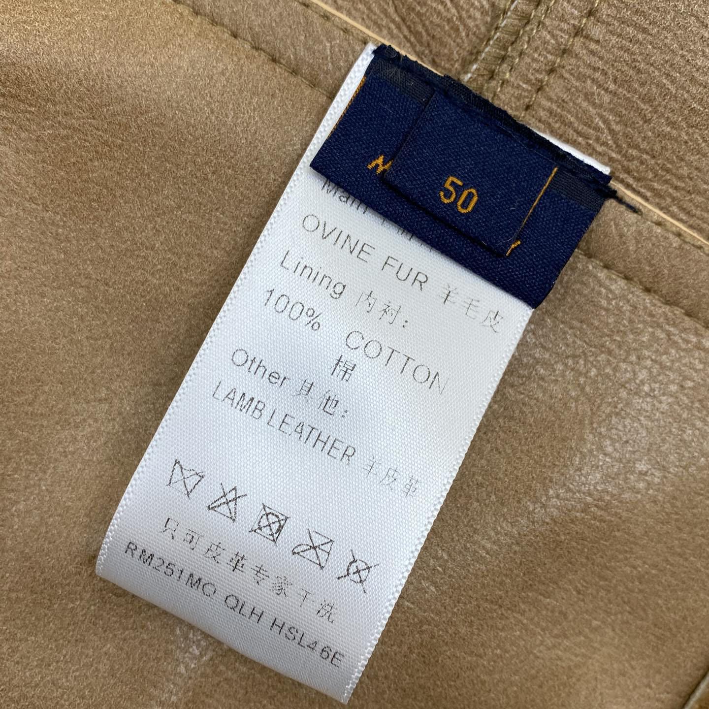 Louis Vuitton Shearling Trucker Jacket  1AGJGF - PerfectKickZ