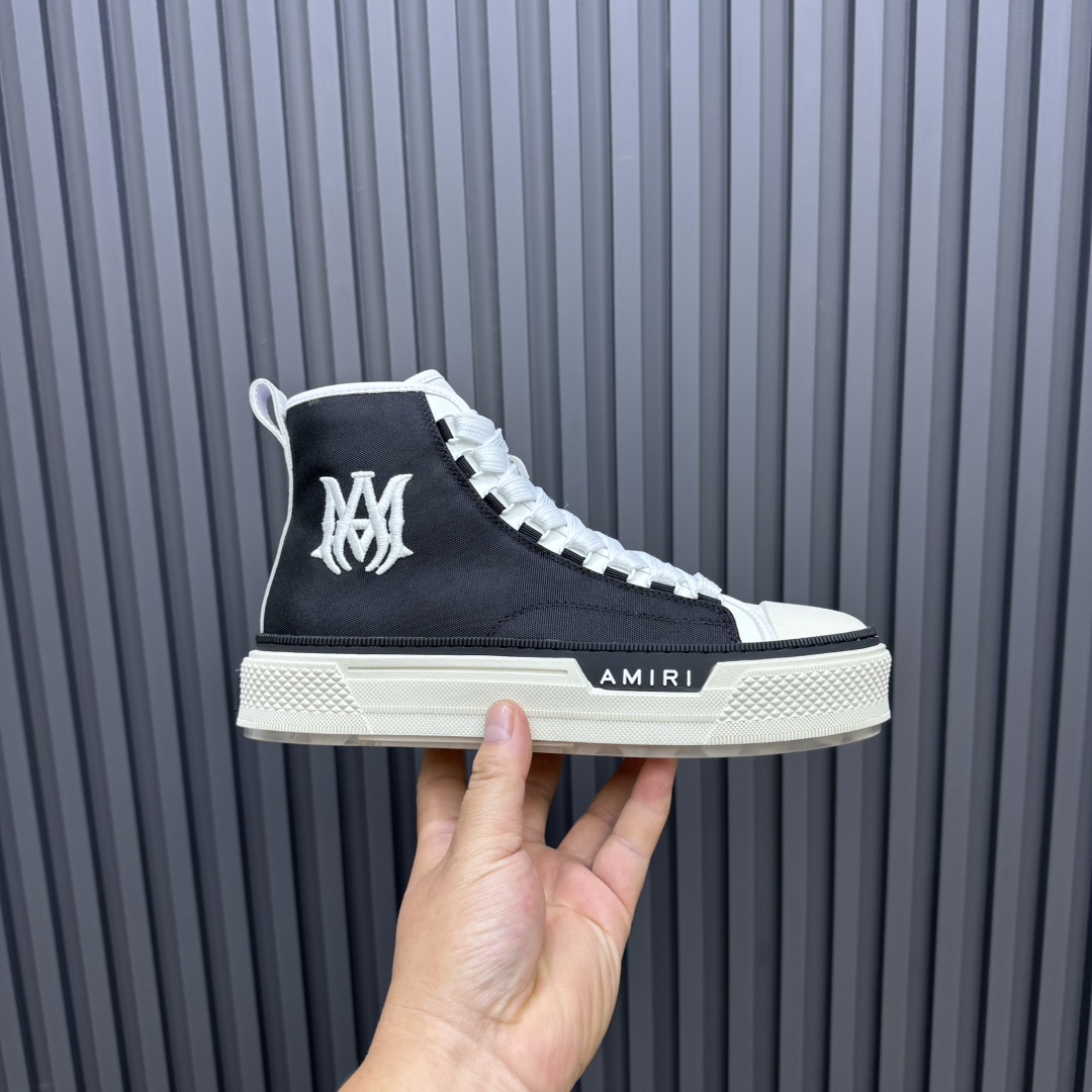 Amiri Court High-stop Sneakers - PerfectKickZ