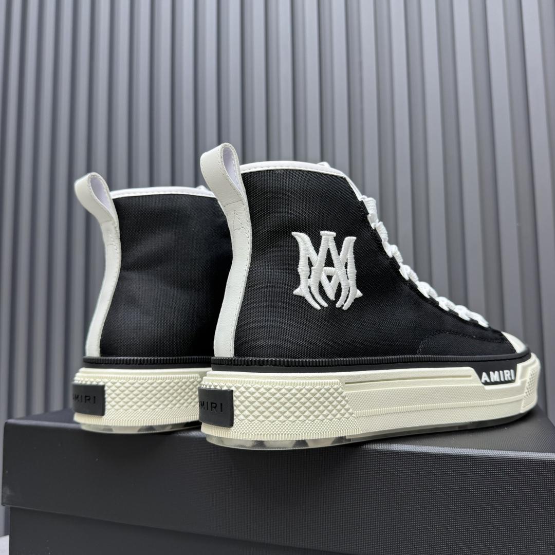 Amiri Court High-stop Sneakers - PerfectKickZ