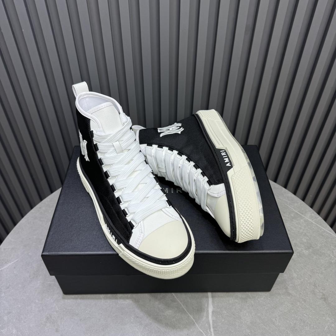 Amiri Court High-stop Sneakers - PerfectKickZ