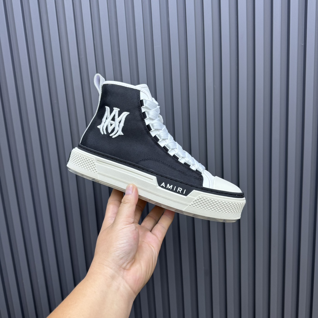 Amiri Court High-stop Sneakers - PerfectKickZ