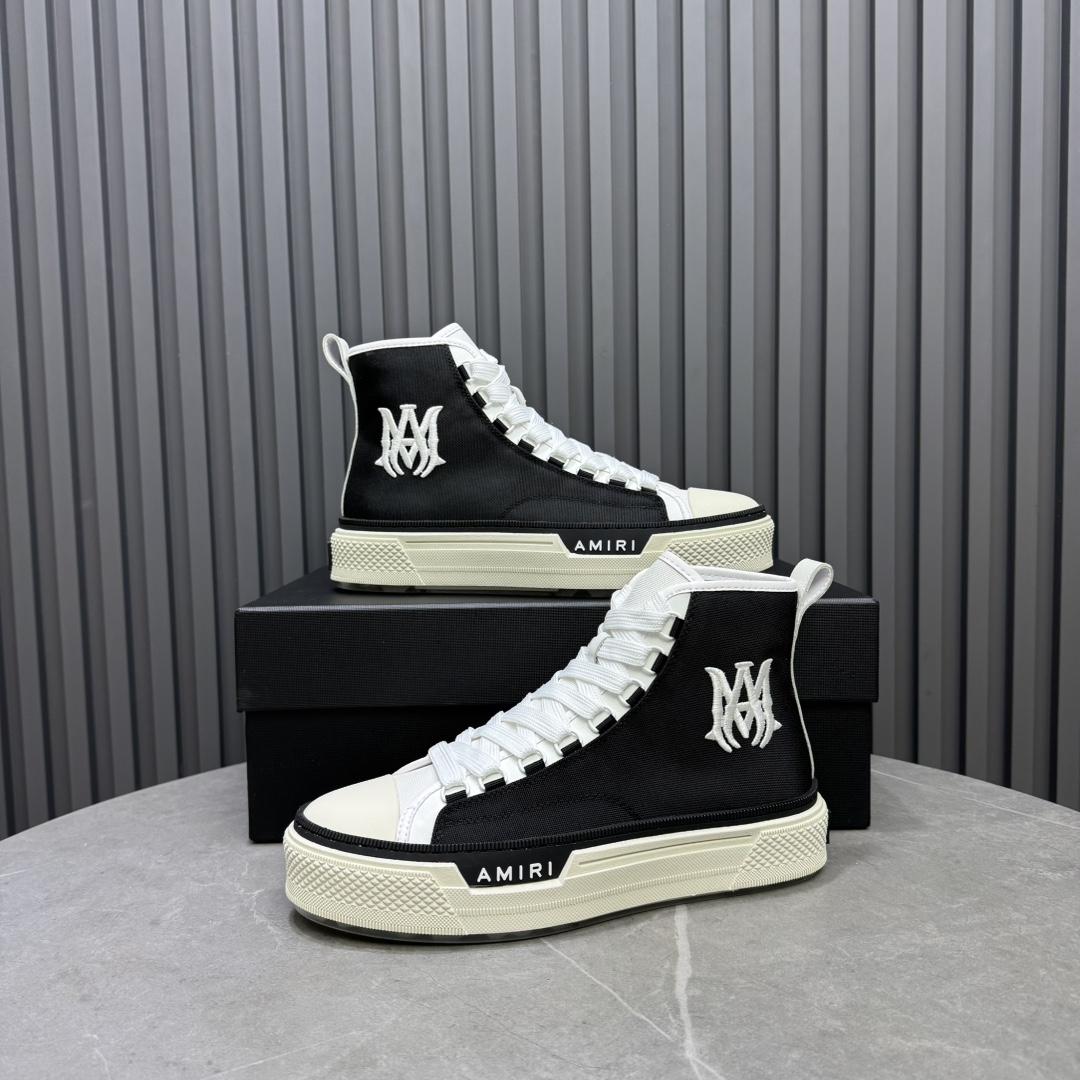 Amiri Court High-stop Sneakers - PerfectKickZ