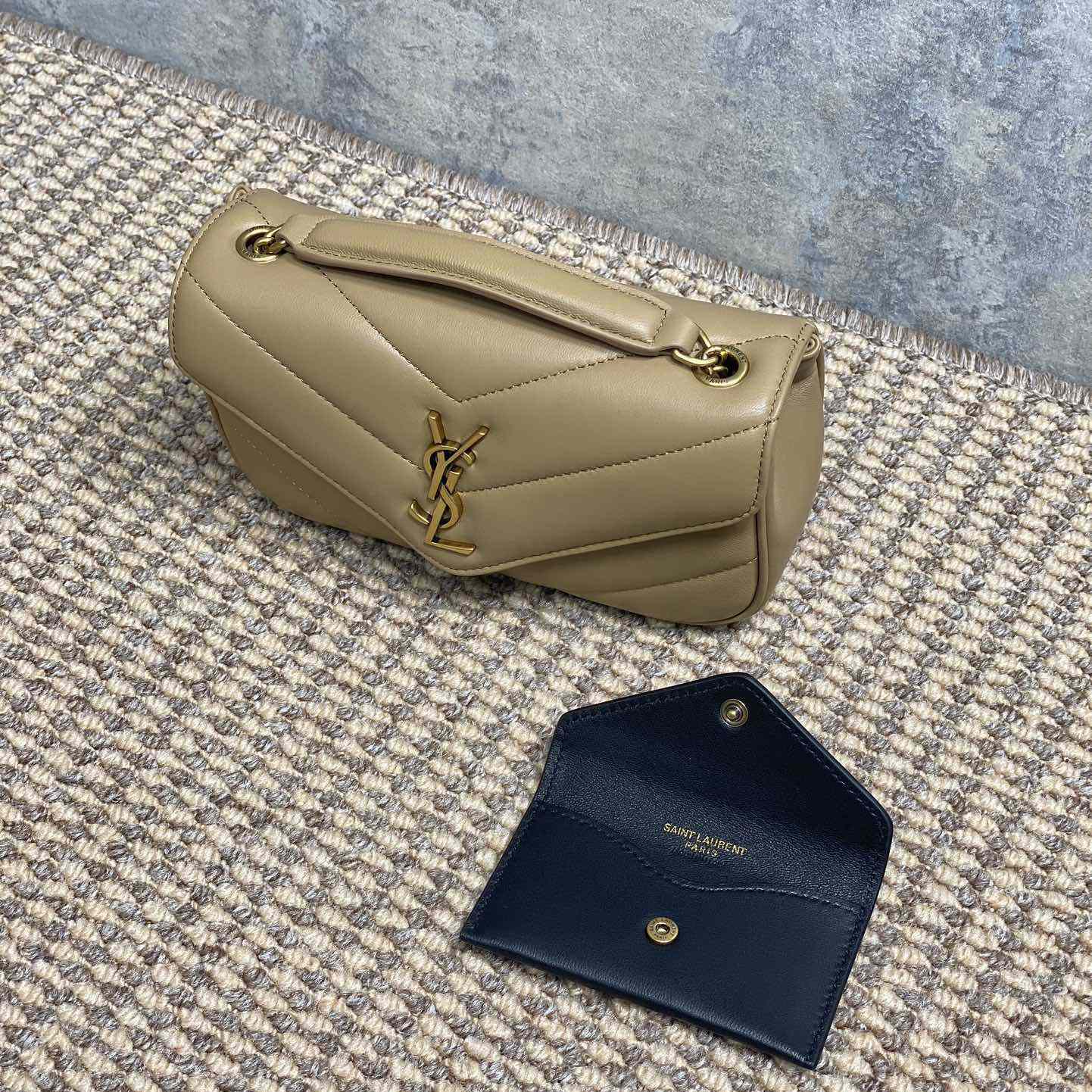 Saint Laurent Loulou Mini In Lambskin - PerfectKickZ