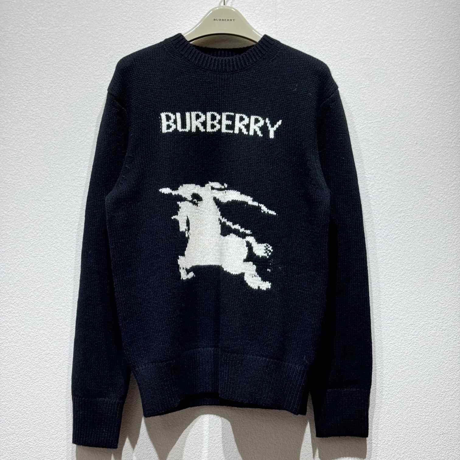 Burberry EKD Wool Cashmere Sweater - PerfectKickZ