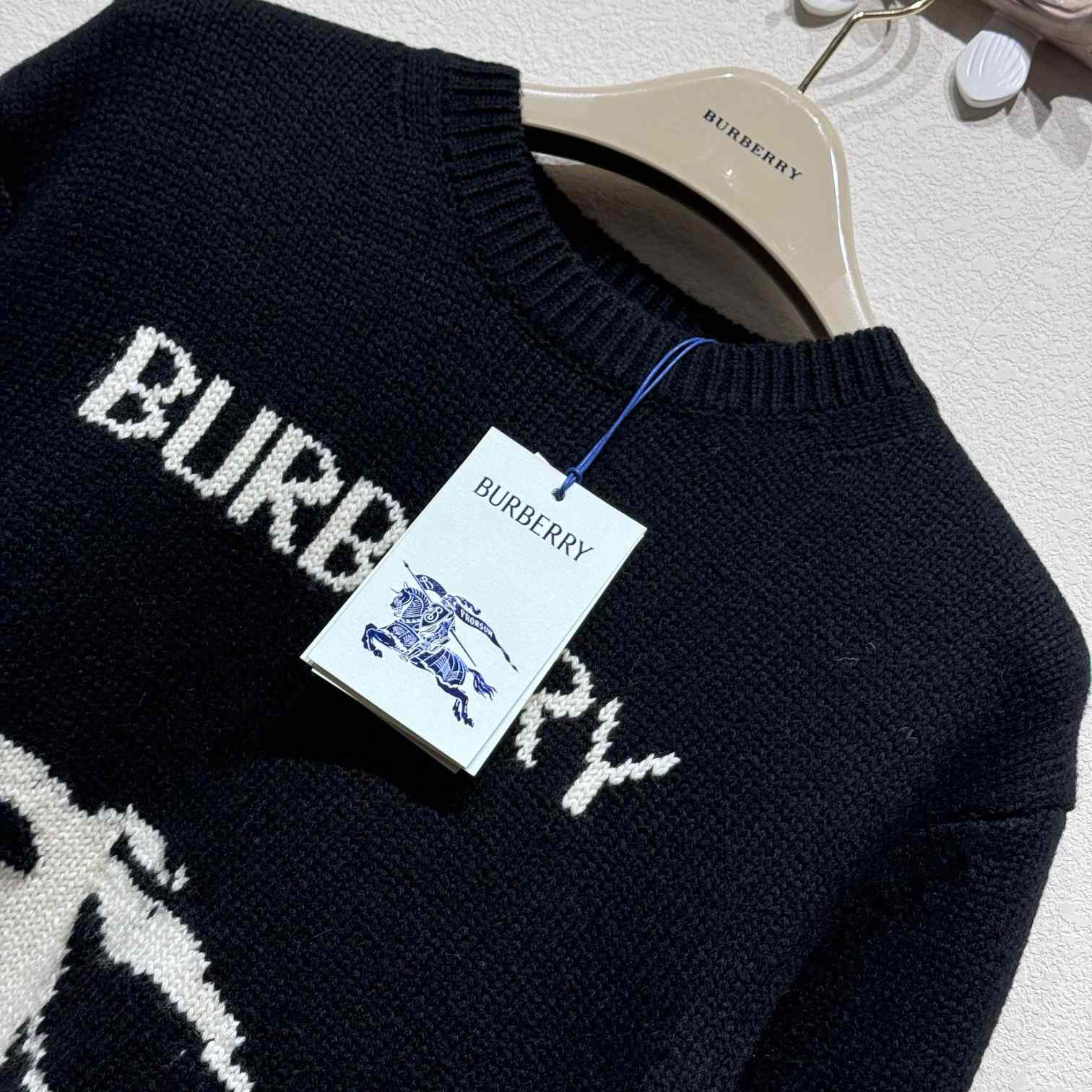 Burberry EKD Wool Cashmere Sweater - PerfectKickZ