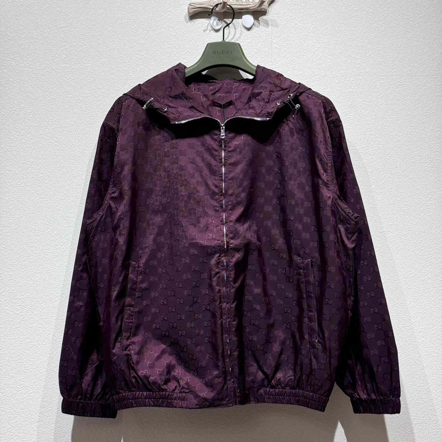 Gucci Lightweight GG Nylon Jacket - PerfectKickZ