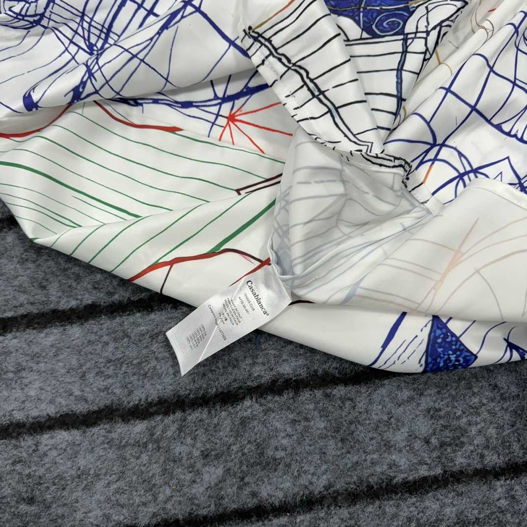 Casablanca Short Sleeve Cuban Collar Shirt - PerfectKickZ