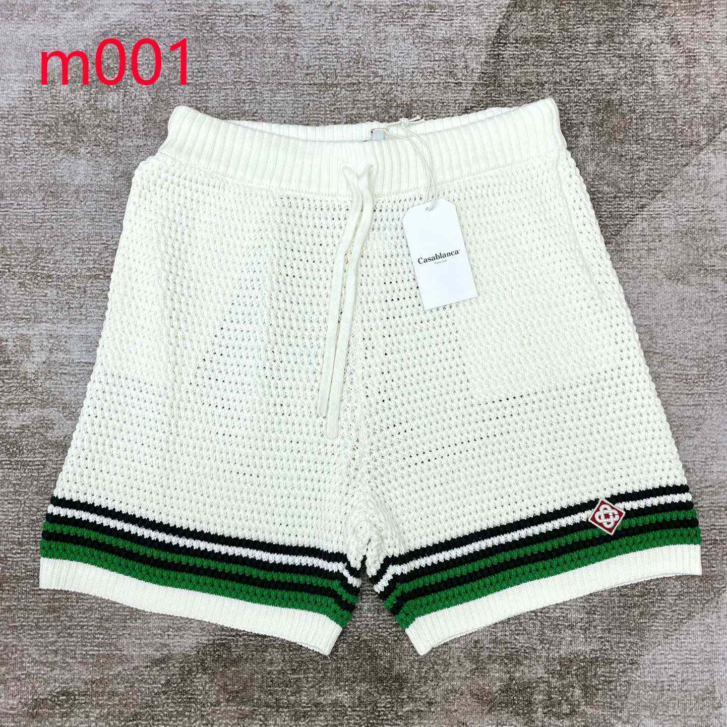 Casablanca Tennis Crochet-knit Shorts   m001 - PerfectKickZ