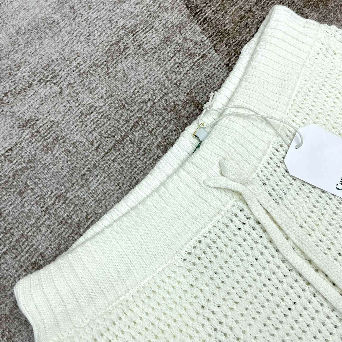 Casablanca Tennis Crochet-knit Shorts   m001 - PerfectKickZ