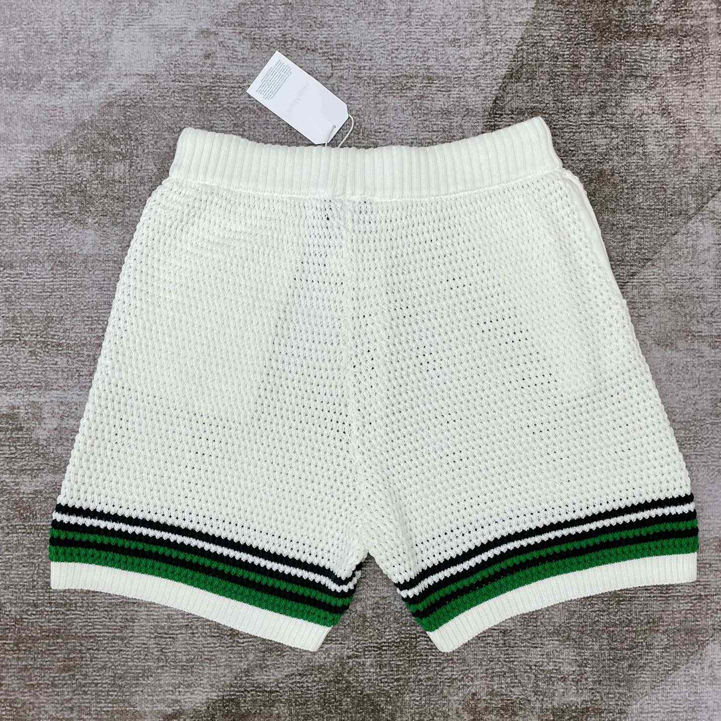 Casablanca Tennis Crochet-knit Shorts   m001 - PerfectKickZ