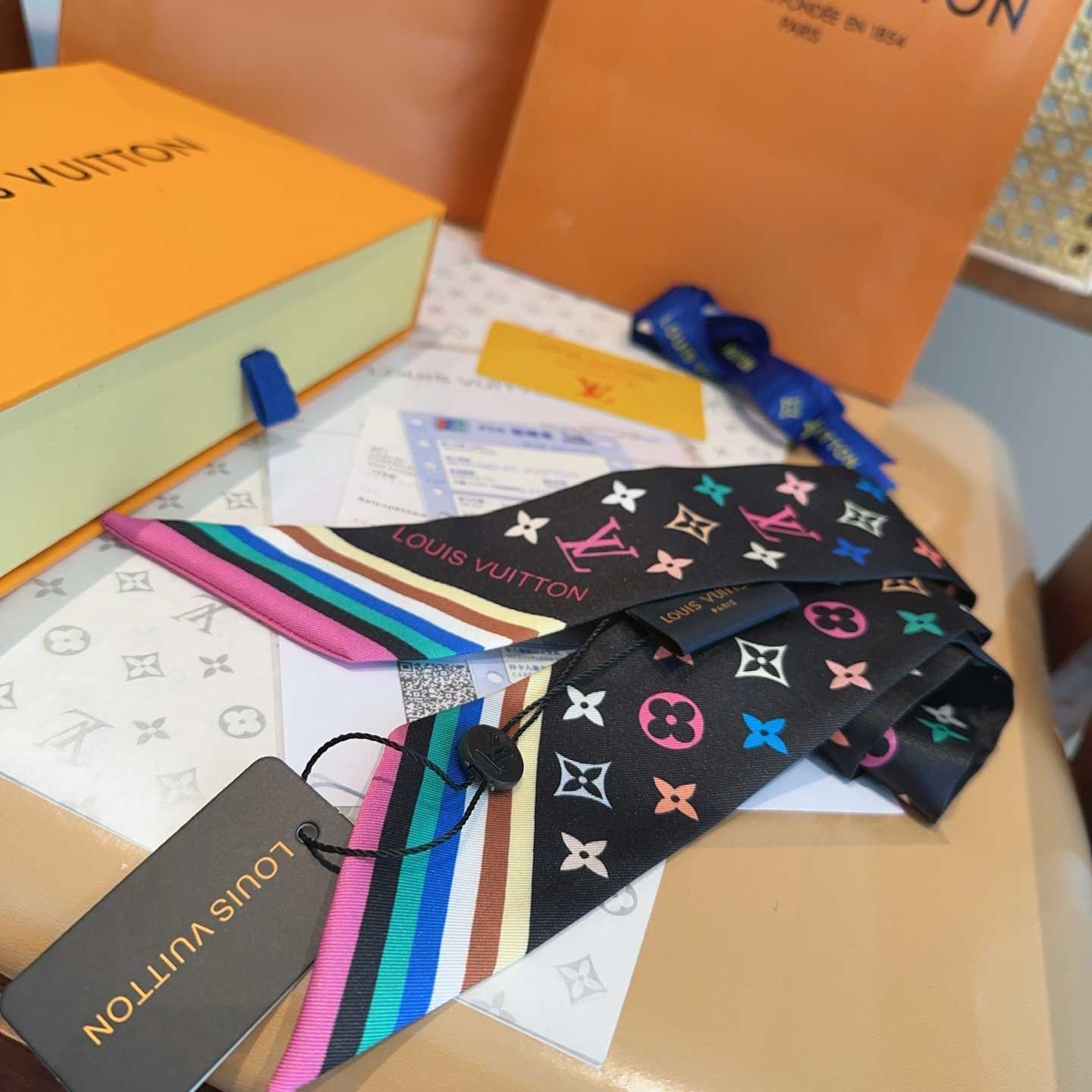 Louis Vuitton LV x TM Bandeau    120x5cm - PerfectKickZ