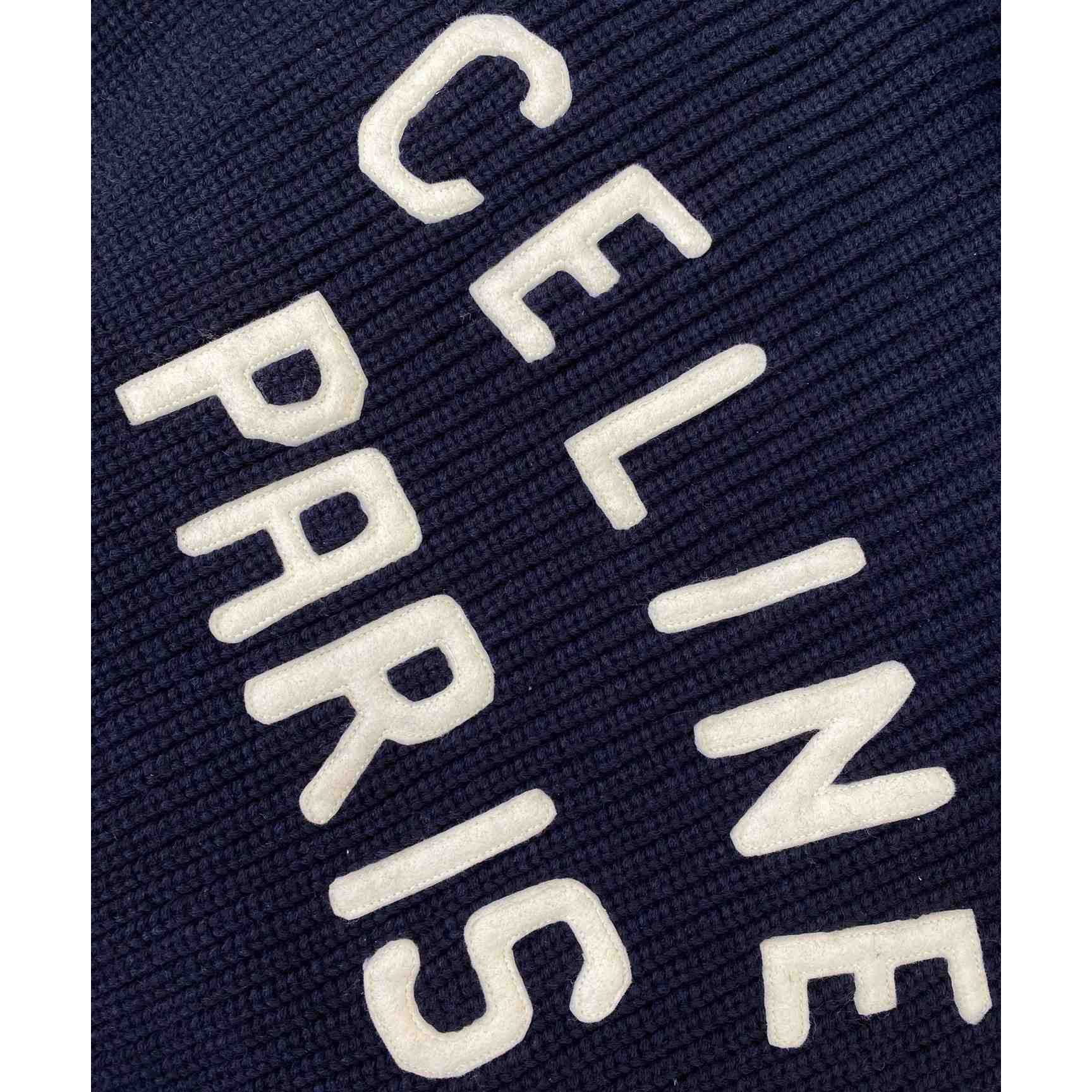 Celine College Hooded Sweater In Wool - PerfectKickZ