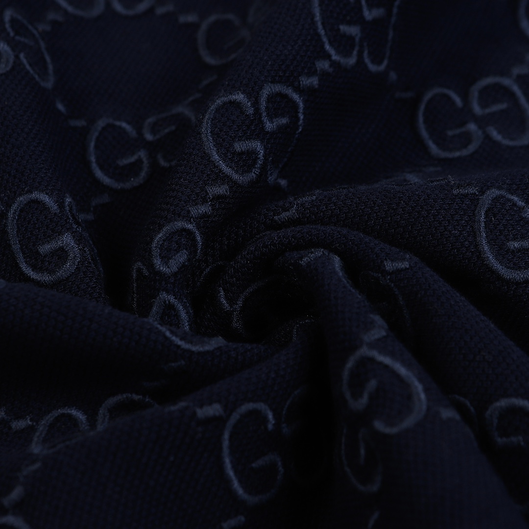Gucci Cotton polo shirt with GG Embroidery - PerfectKickZ