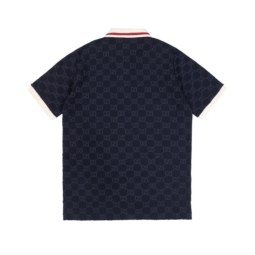 Gucci Cotton polo shirt with GG Embroidery - PerfectKickZ