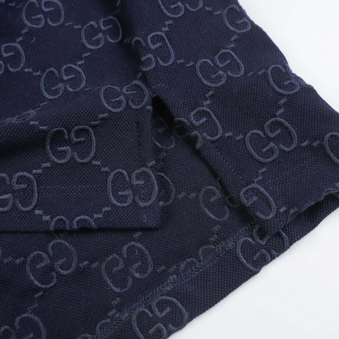 Gucci Cotton polo shirt with GG Embroidery - PerfectKickZ