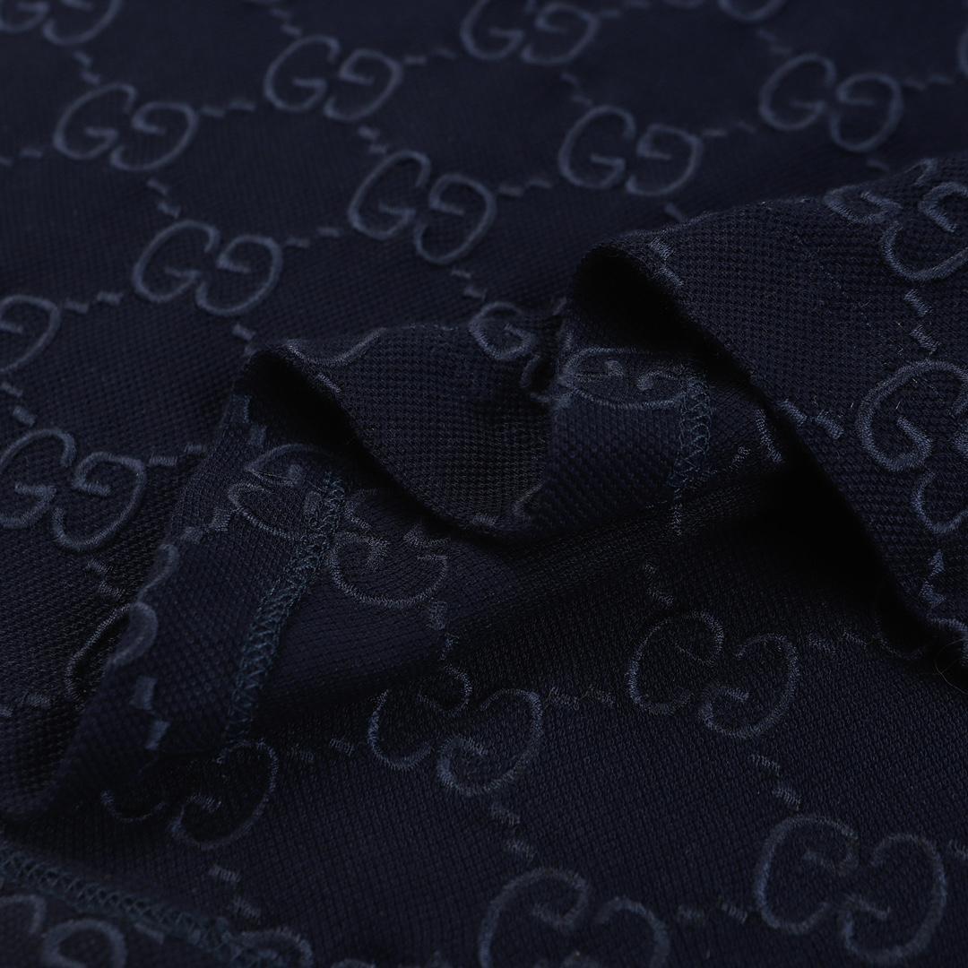 Gucci Cotton polo shirt with GG Embroidery - PerfectKickZ