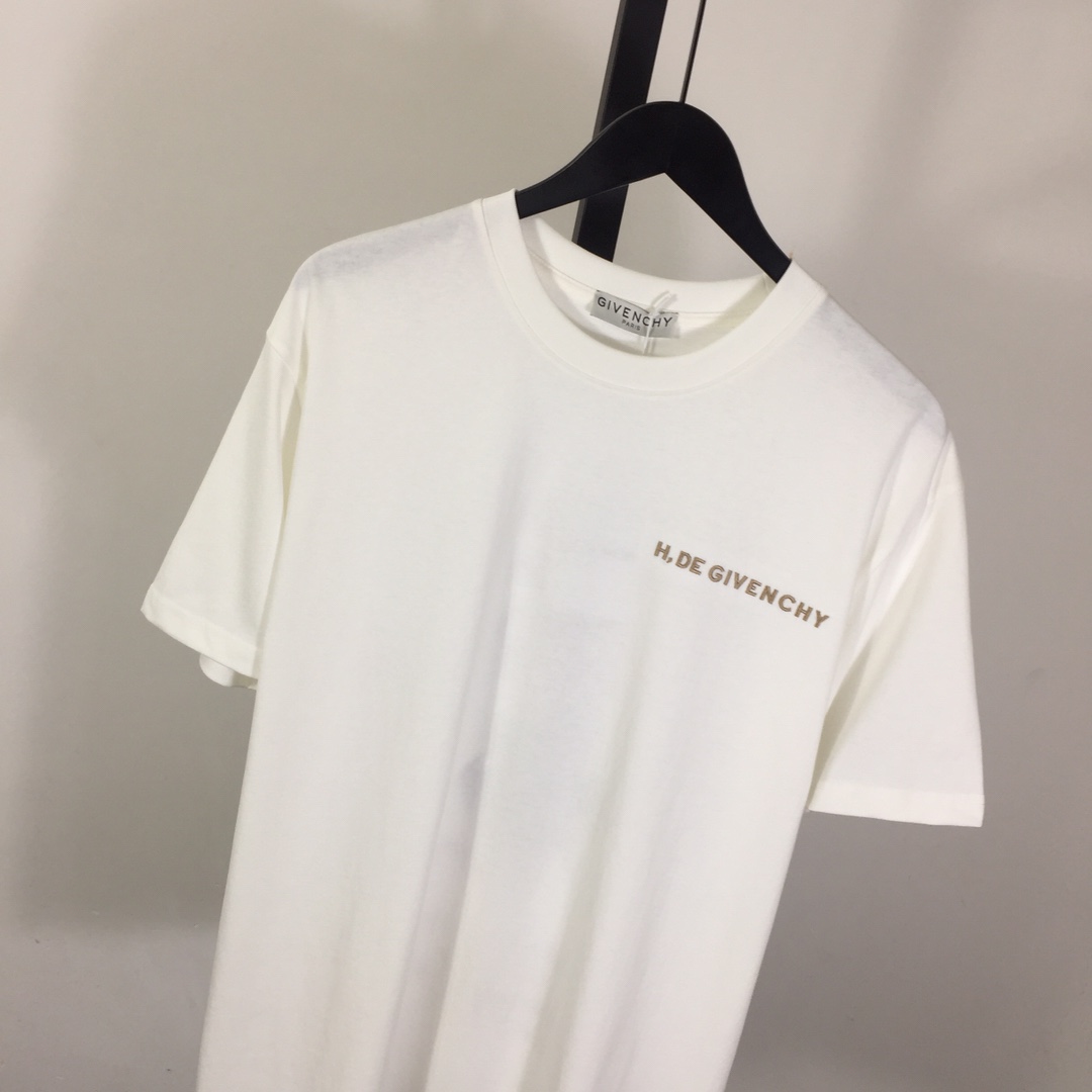 Givenchy T-shirt In Cotton With Chandelier Snake Embroideries - PerfectKickZ