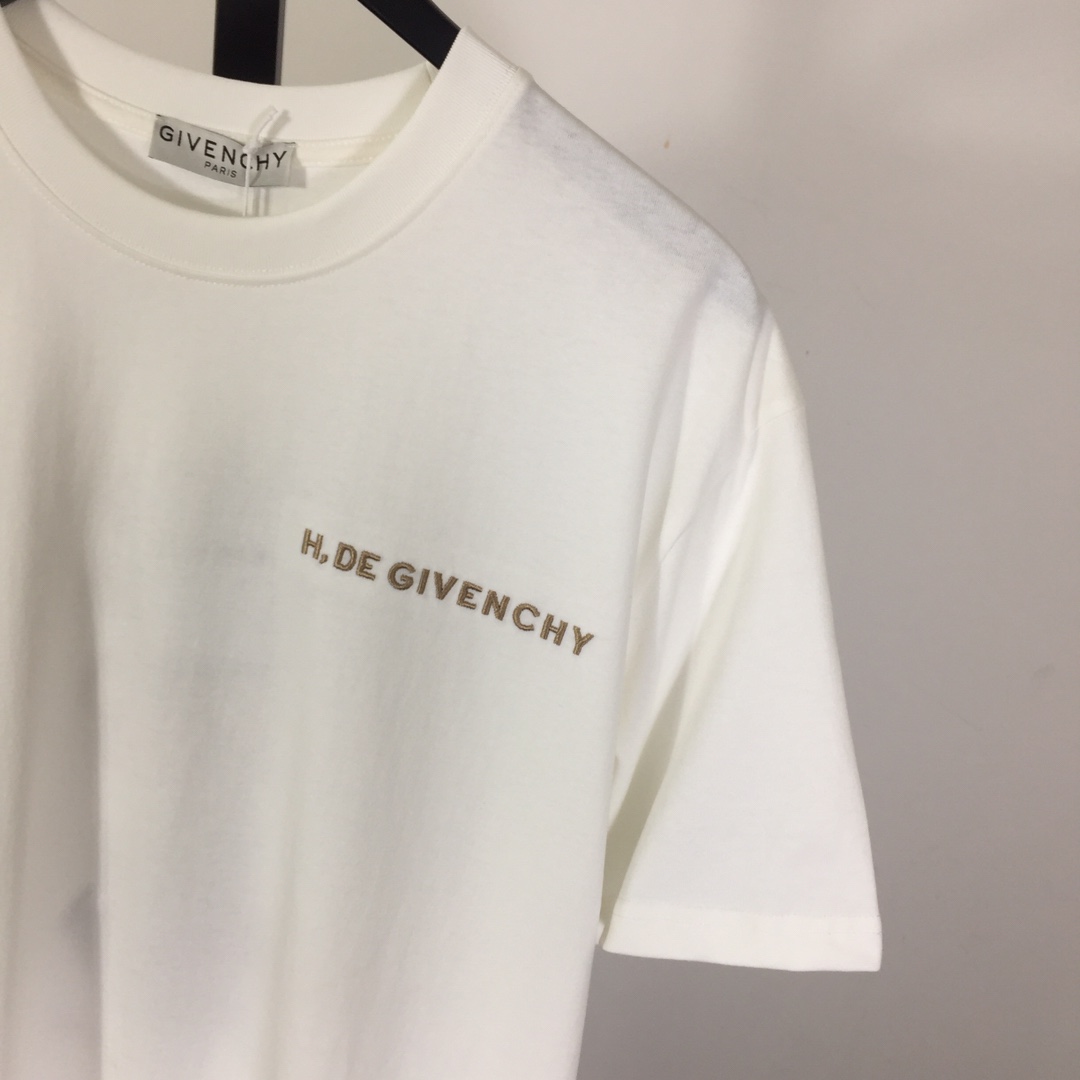 Givenchy T-shirt In Cotton With Chandelier Snake Embroideries - PerfectKickZ