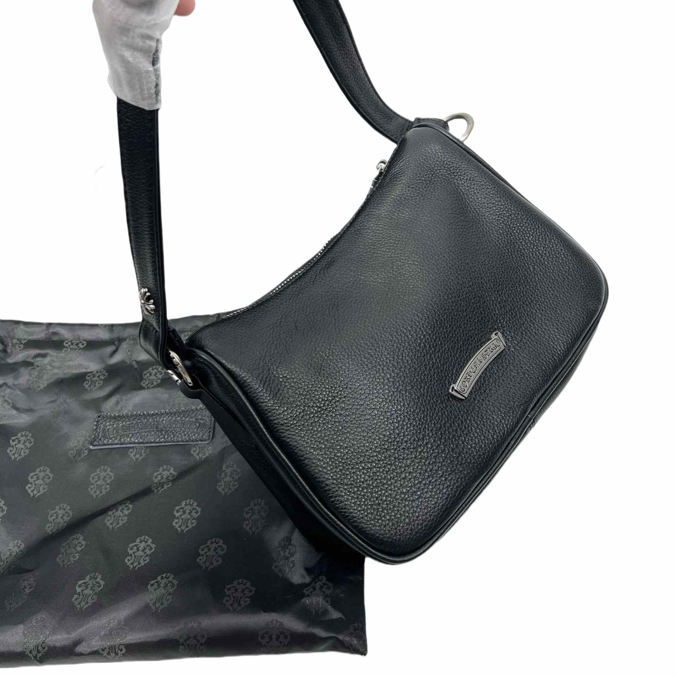 Chrome Heart Black Nugget Bag   25-16-9cm - PerfectKickZ