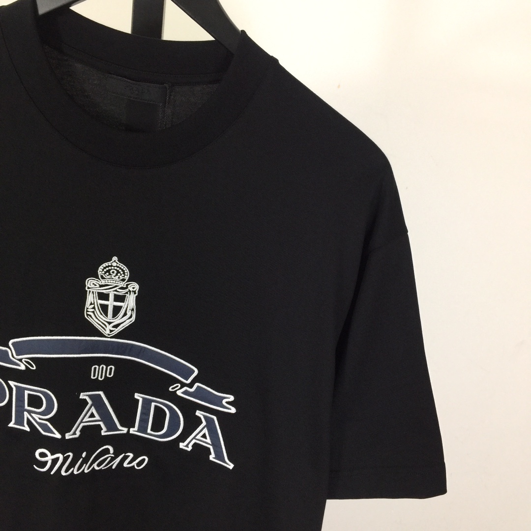 Prada Cotton T-Shirt - PerfectKickZ