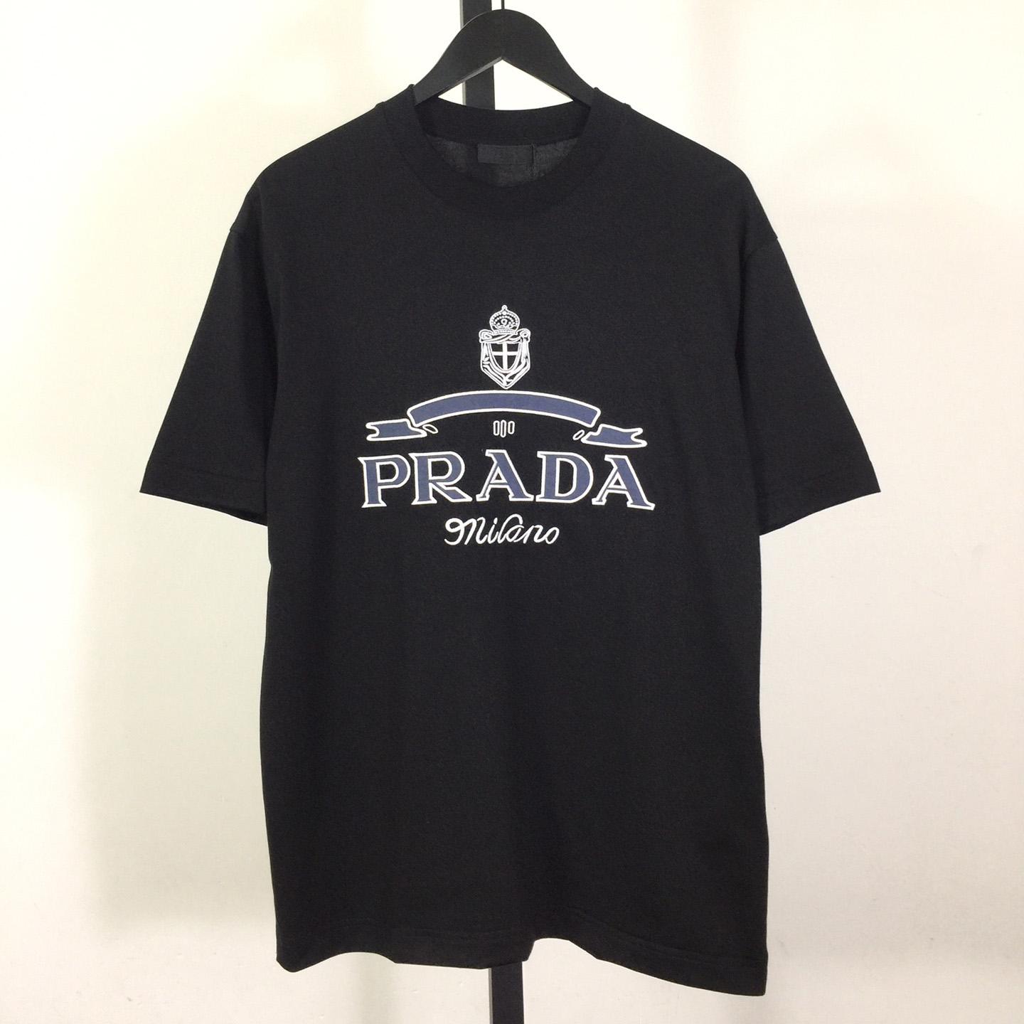 Prada Cotton T-Shirt - PerfectKickZ