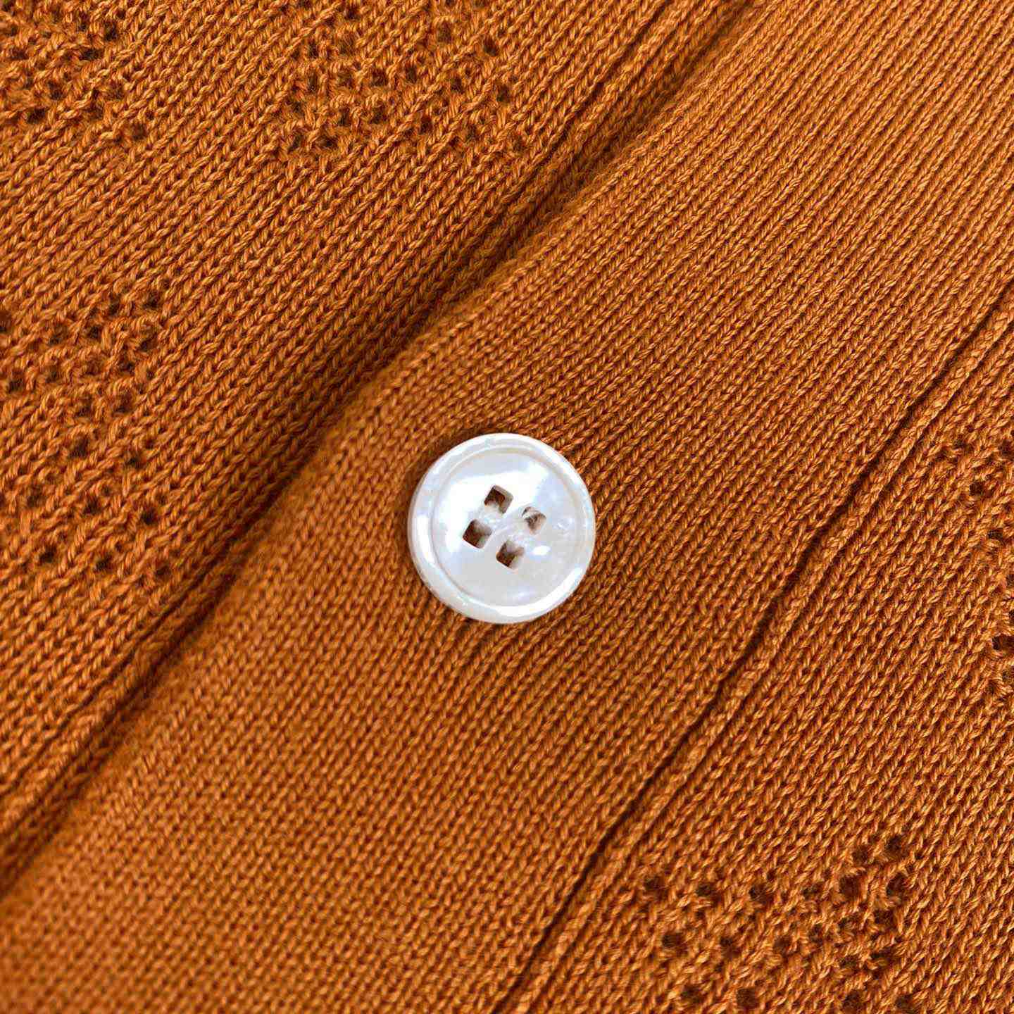 Louis Vuitton Monogram Pointelle Short-Sleeved Cotton Shirt   1AFQSY - PerfectKickZ