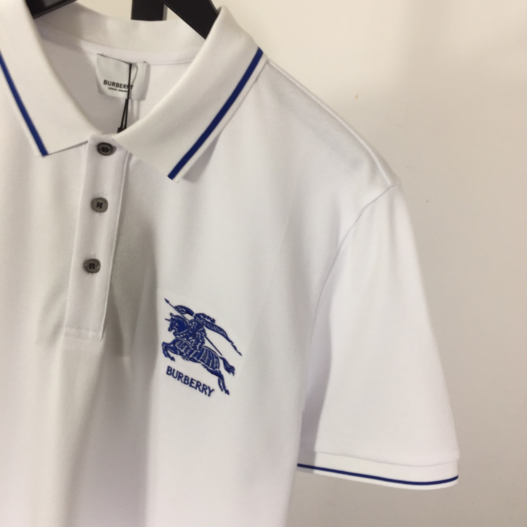Burberry EKD Cotton Polo Shirt - PerfectKickZ