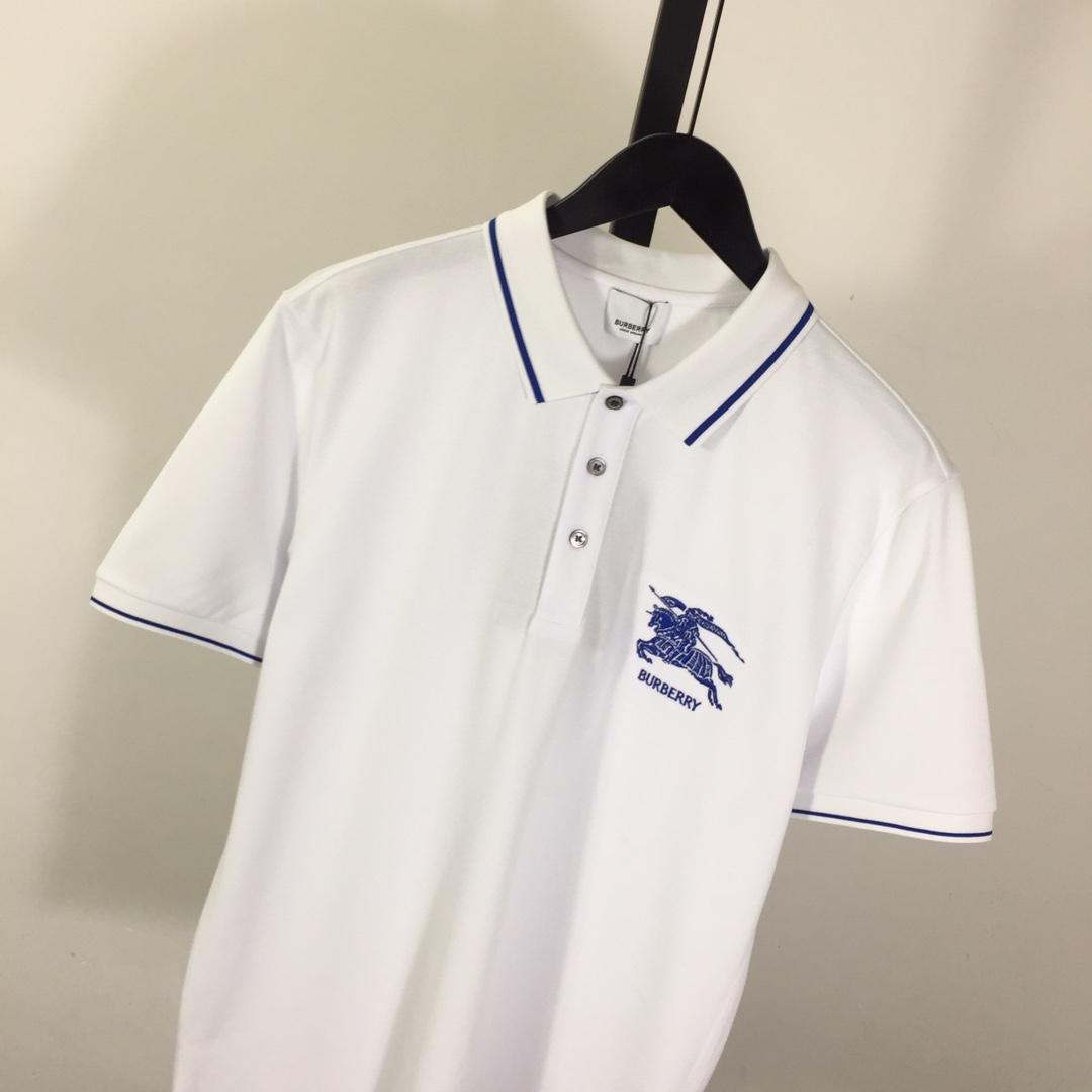 Burberry EKD Cotton Polo Shirt - PerfectKickZ