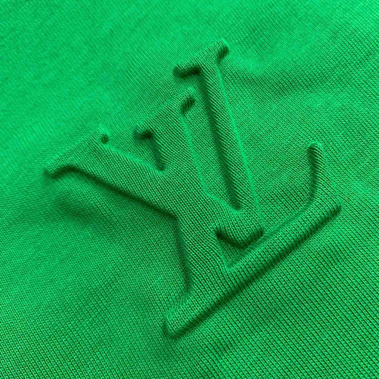 Louis Vuitton Logo Cotton T-Shirt    - PerfectKickZ