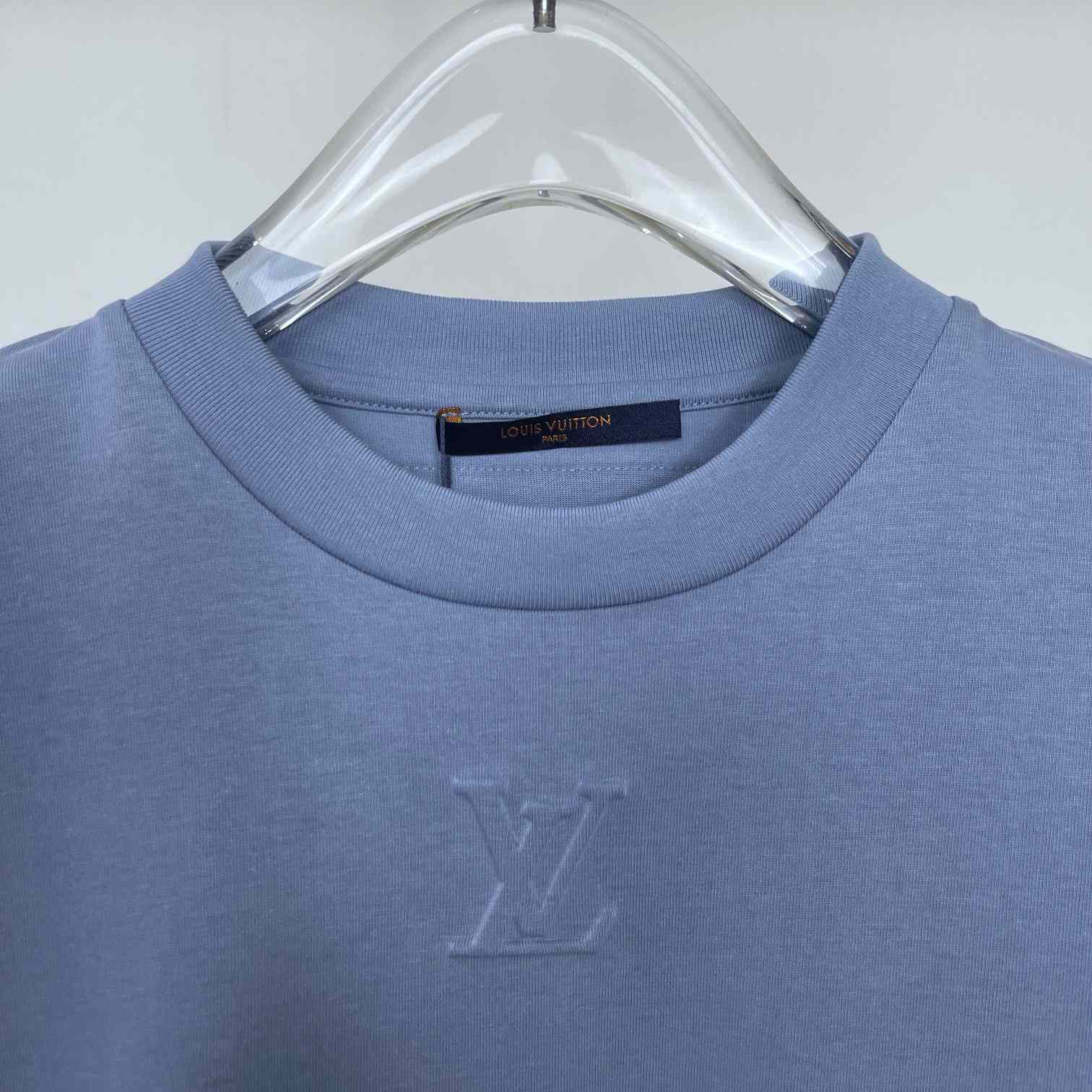 Louis Vuitton Logo Cotton T-Shirt    - PerfectKickZ