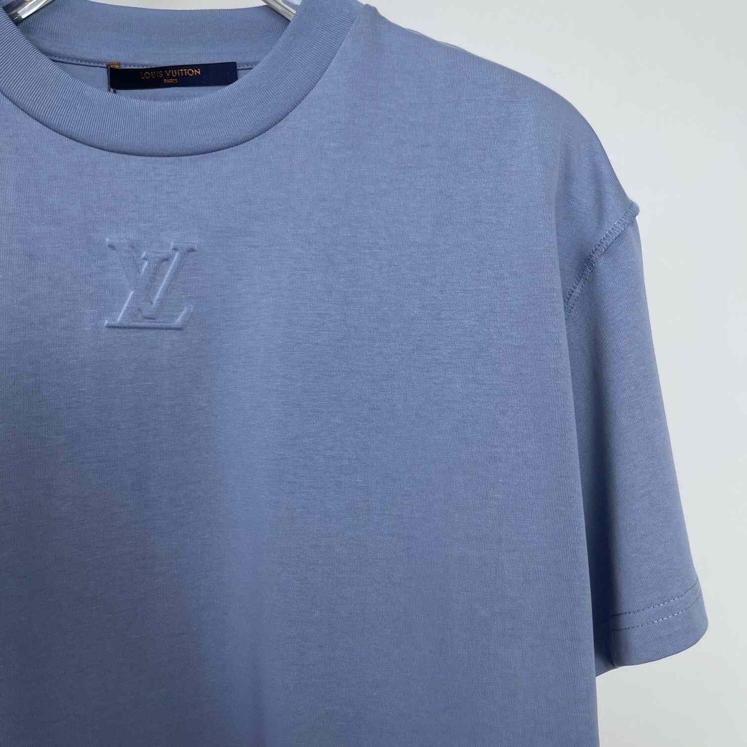Louis Vuitton Logo Cotton T-Shirt    - PerfectKickZ