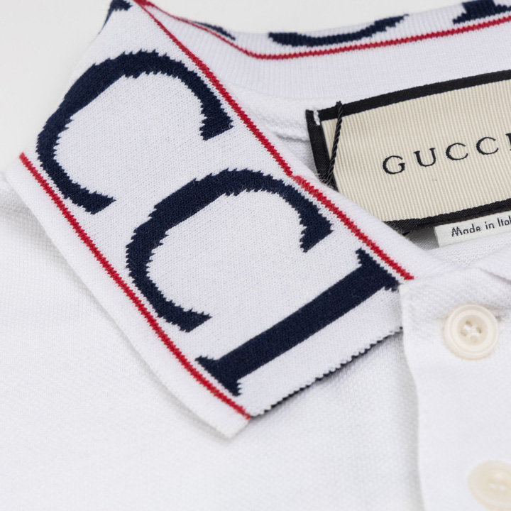 Gucci Cotton Jersey Polo Shirt - PerfectKickZ